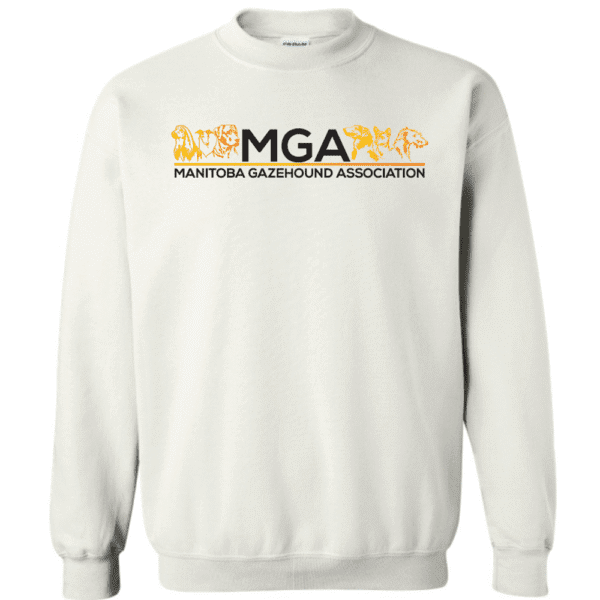 G180 Gildan Heavy Blend Fleece Crew Sweatshirt - White