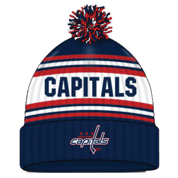 AT500-2421 Custom Knit Toque - Navy/White/Red